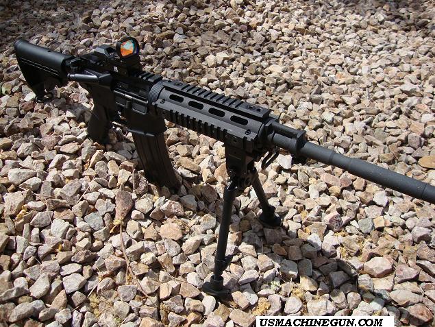 AR-15 Two Piece Quad Rail Handguard